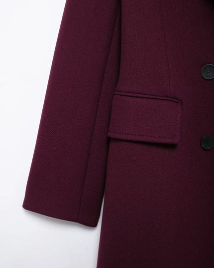Burgundy Coat: Elegance and Warmth Combined