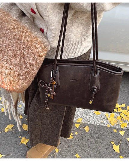 Chic PU Leather Shoulder Bag