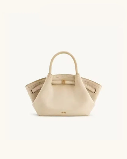 JW PEI HANA Tote Bag Dumpling Bun Small Women's Shoulder Crossbody Bag High Quality Handheld Small Bag Women'sMedium Faux Suede