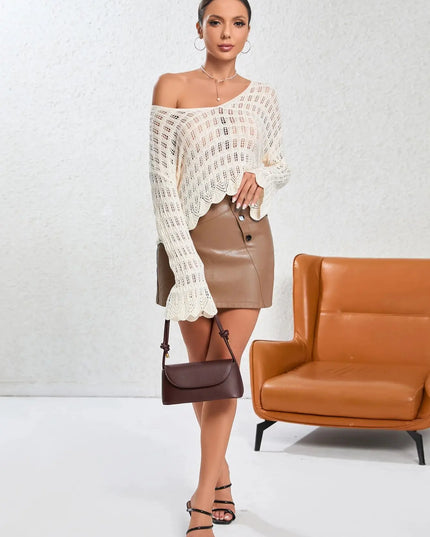 Chic Crossbody: Elegant PU Leather Shoulder Bag