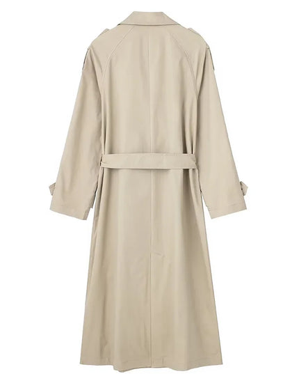 Chic Trench Coat - Timeless Elegance