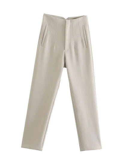 Chic High Waist Pencil Pants