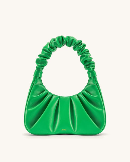 Jw Pei GABBI Cloud Pattern Handbag2024new High-end Feel Women's Underarm Bag Pleats Wrinkles Top-handle Bag ﻿
