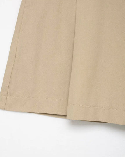 Chic Summer Set: Elegant Turn-Down Collar Jacket & Shorts