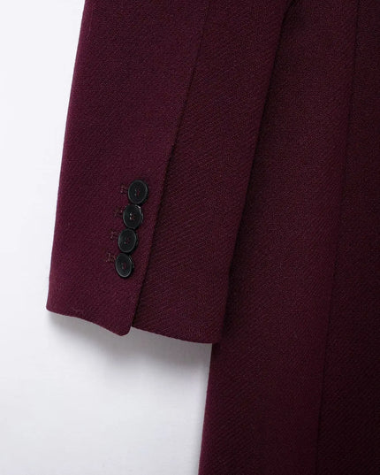 Burgundy Coat: Elegance and Warmth Combined