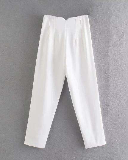Chic High Waist Pencil Pants