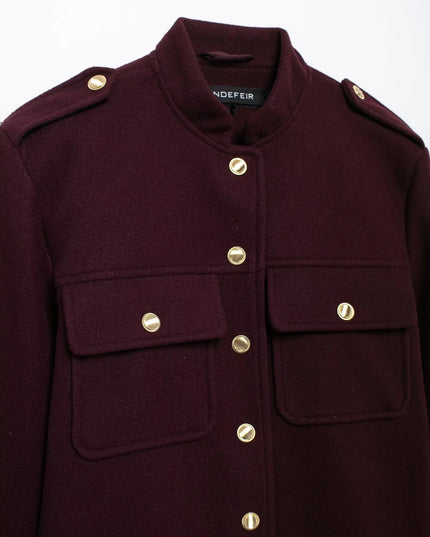 Chic Tweed Bomber Jacket