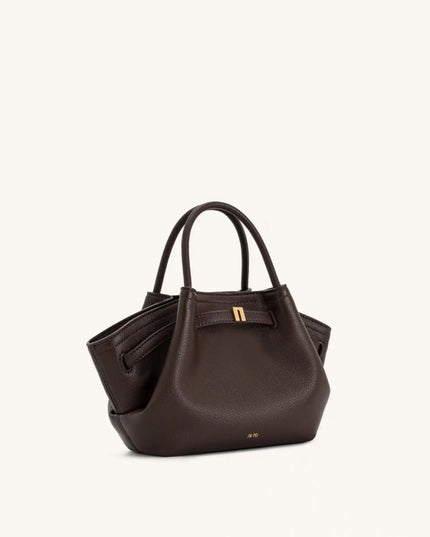JW PEI HANA Tote Bag Dumpling Bun Small Women's Shoulder Crossbody Bag High Quality Handheld Small Bag Women'sMedium Faux Suede