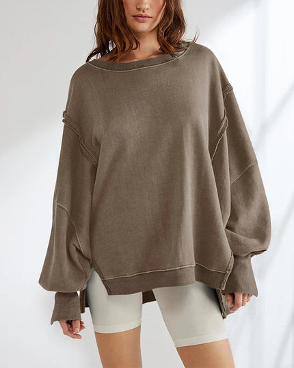 100% Cotton Oversized Hoodie Long Sleeve Pullovers Patchwork Streetwear Harajuku  Sweatshirt Autumn Winter Clothes For Women