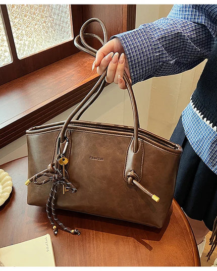 Chic PU Leather Shoulder Bag