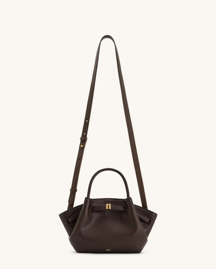 JW PEI HANA Tote Bag Dumpling Bun Small Women's Shoulder Crossbody Bag High Quality Handheld Small Bag Women'sMedium Faux Suede