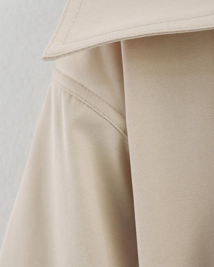 Chic Double-Breasted Trench Coat