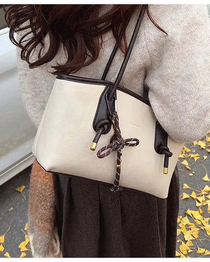 Chic PU Leather Shoulder Bag