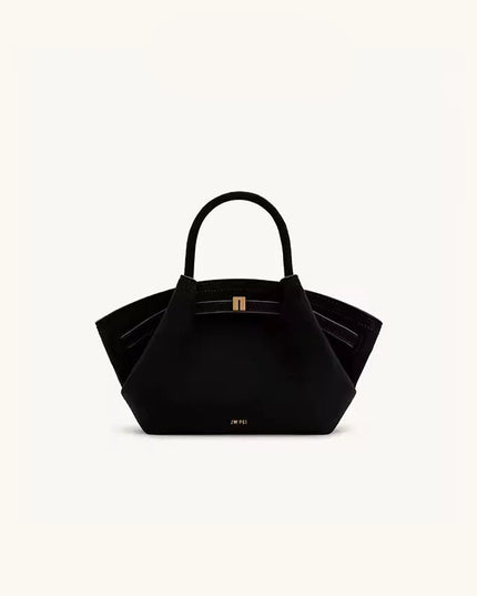 JW PEI HANA Dumpling Bun Small Women's Shoulder Crossbody Bag High Quality Handheld Small Bag Women'sMedium Faux Suede Tote Bag