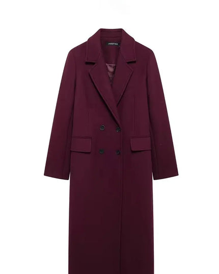 Burgundy Coat: Elegance and Warmth Combined