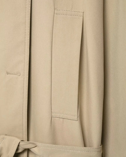 Chic Summer Set: Elegant Turn-Down Collar Jacket & Shorts