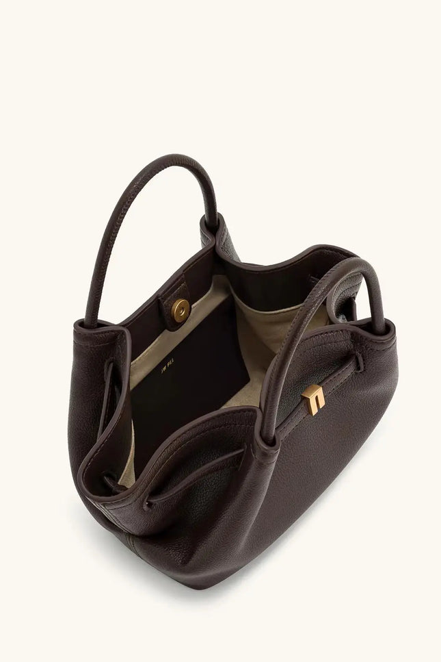 JW PEI HANA Tote Bag Dumpling Bun Small Women's Shoulder Crossbody Bag High Quality Handheld Small Bag Women'sMedium Faux Suede
