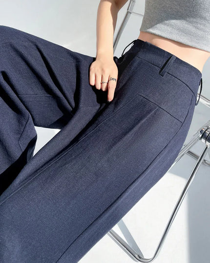 Chic Wide Leg Linen Pants