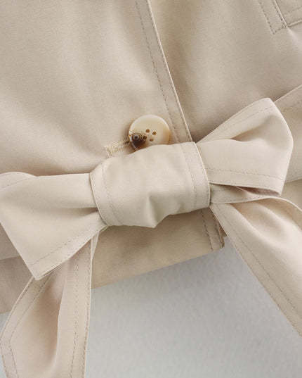 Chic Double-Breasted Trench Coat