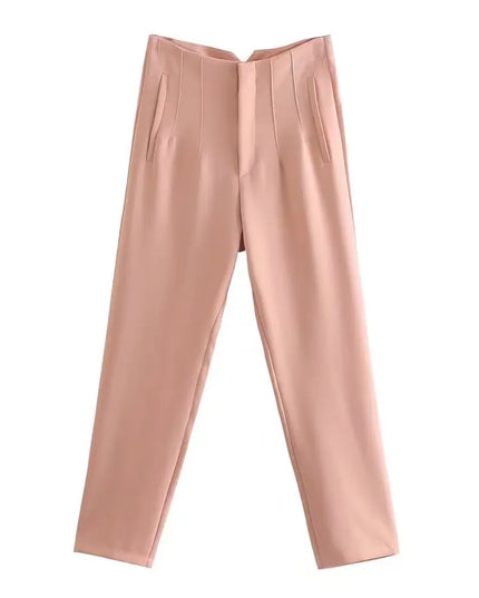 Chic High Waist Pencil Pants