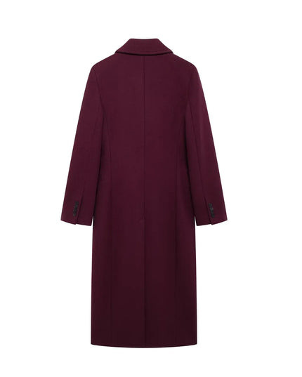 Burgundy Coat: Elegance and Warmth Combined