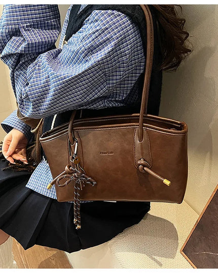 Chic PU Leather Shoulder Bag