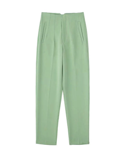 Chic High Waist Pencil Pants