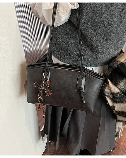 Chic PU Leather Shoulder Bag