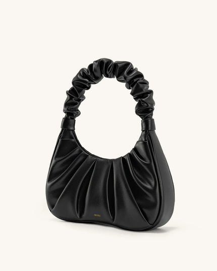 Jw Pei GABBI Cloud Pattern Handbag2024new High-end Feel Women's Underarm Bag Pleats Wrinkles Top-handle Bag ﻿