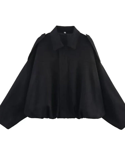 Trendy Vintage Bomber Jacket