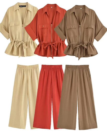Chic 2-Piece Set Effortless Elegance