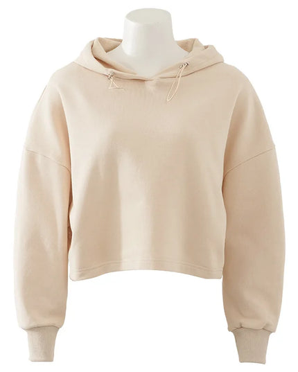 100% Cotton Oversize Hoodies Women Long Sleeve Jogger Yoga Ladies Sweatshirt Harajuku Streetwear Pullovers