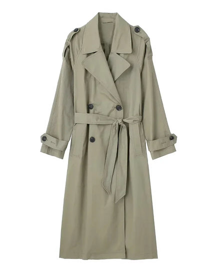 Chic Trench Coat - Timeless Elegance