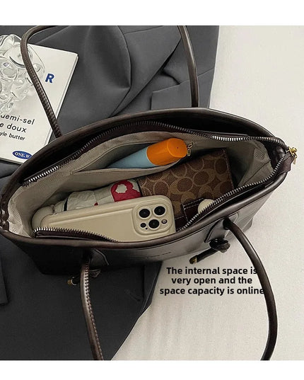 Chic PU Leather Shoulder Bag