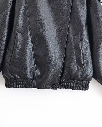 Chic Asymmetric Street Style Jacket