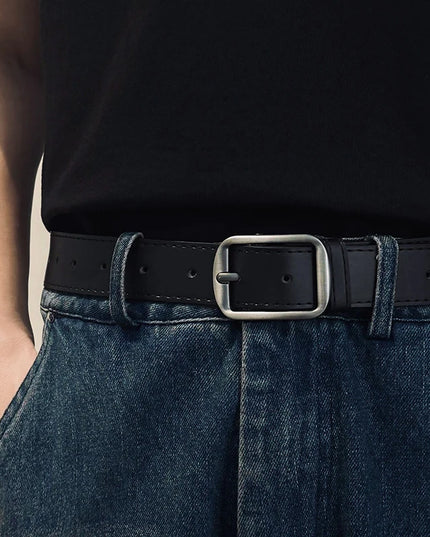 PU Leather Belt for women's Black Brown trousers belt for Jeans Casual Fashion Belts Vintage Strap Female Waistband AB005