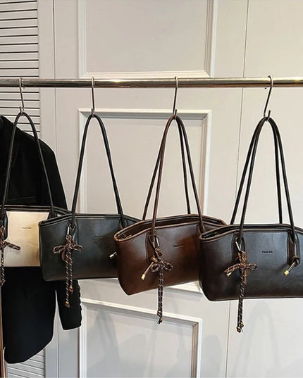 Chic PU Leather Shoulder Bag