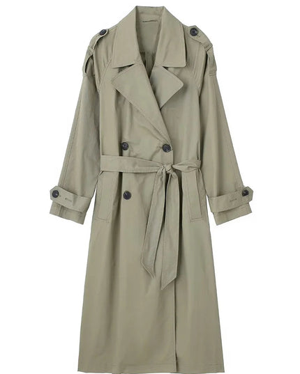 Chic Trench Coat - Timeless Elegance