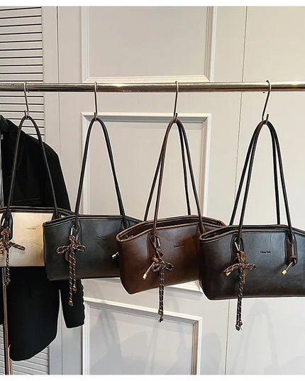 Chic PU Leather Shoulder Bag