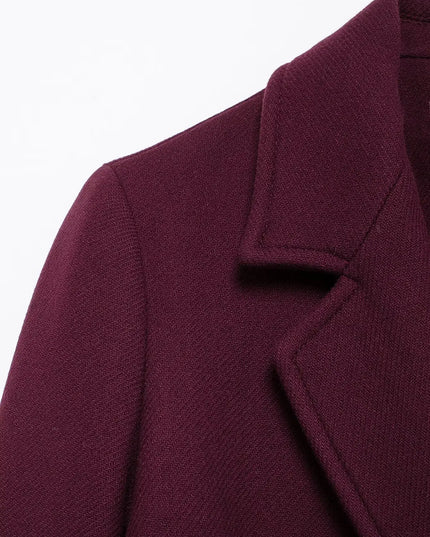 Burgundy Coat: Elegance and Warmth Combined
