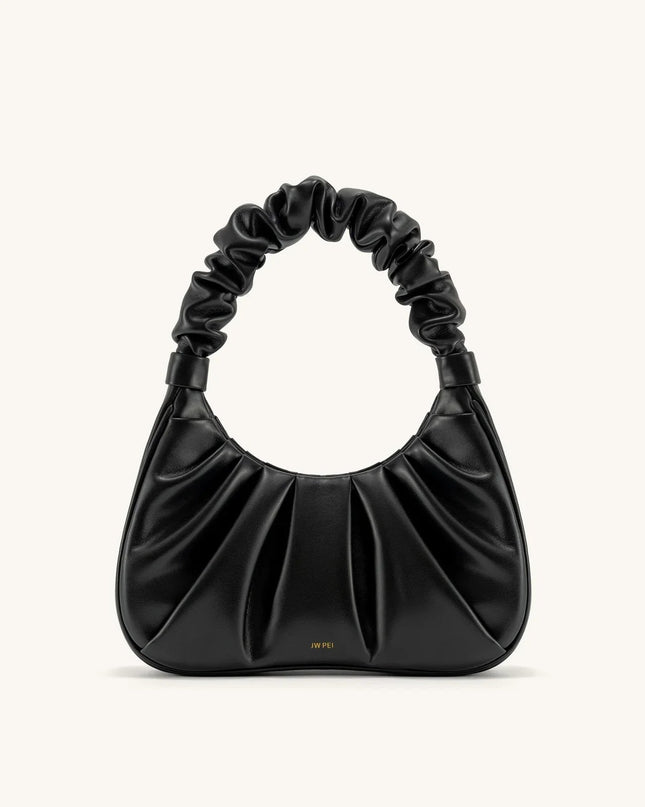 Jw Pei GABBI Cloud Pattern Handbag2024new High-end Feel Women's Underarm Bag Pleats Wrinkles Top-handle Bag ﻿