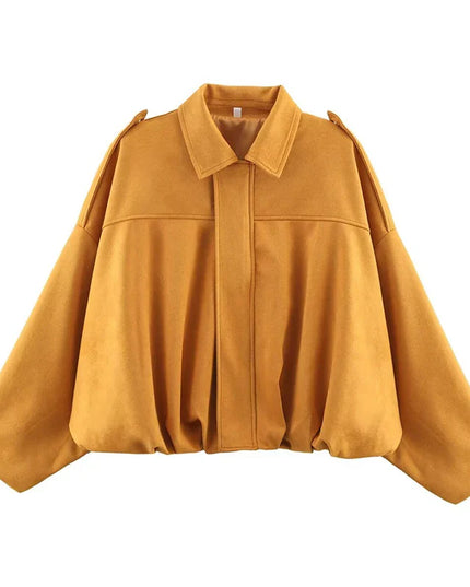 Trendy Vintage Bomber Jacket