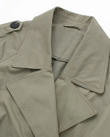 Chic Trench Coat - Timeless Elegance