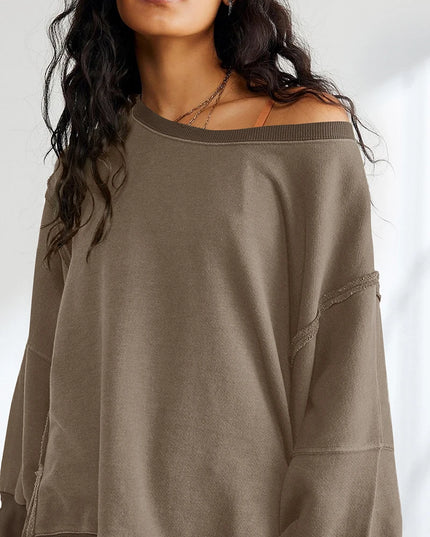 100% Cotton Oversized Hoodie Long Sleeve Pullovers Patchwork Streetwear Harajuku  Sweatshirt Autumn Winter Clothes For Women