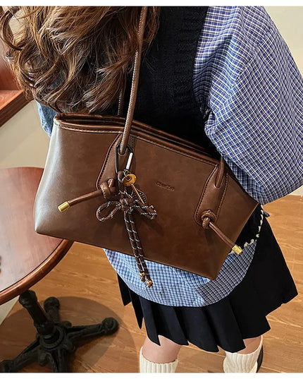 Chic PU Leather Shoulder Bag