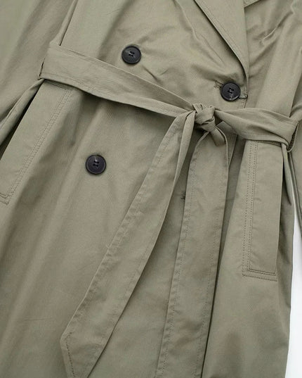 Chic Trench Coat - Timeless Elegance