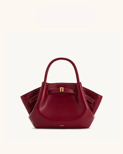JW PEI HANA Dumpling Bun Small Women's Shoulder Crossbody Bag High Quality Handheld Small Bag Women'sMedium Faux Suede Tote Bag