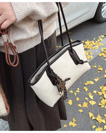 Chic PU Leather Shoulder Bag