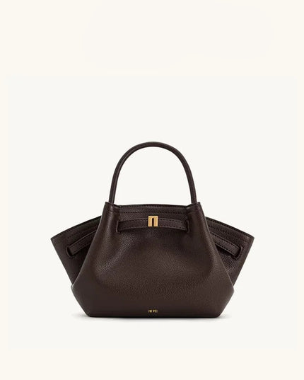JW PEI HANA Tote Bag Dumpling Bun Small Women's Shoulder Crossbody Bag High Quality Handheld Small Bag Women'sMedium Faux Suede