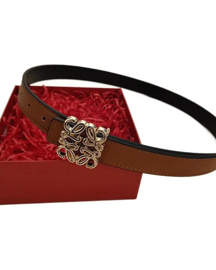 Fashionable Leather Belt - Sweet & Versatile